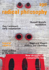 Radical Philosophy 189