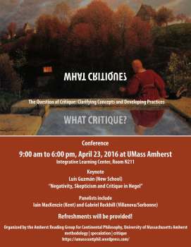 Flyer-What Critique (image)